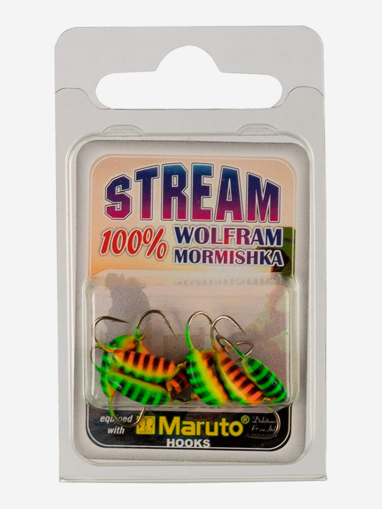 Мормышка Helios вольфрамовая Рижский банан с ушком крашеная 3мм 0,70г 17 (MW-2030-17), 10 штук в упаковке