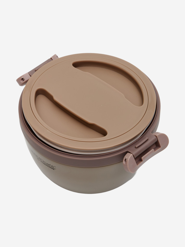 Термос для еды с широким горлом THERMOS с ланч боксом, 0.6 л