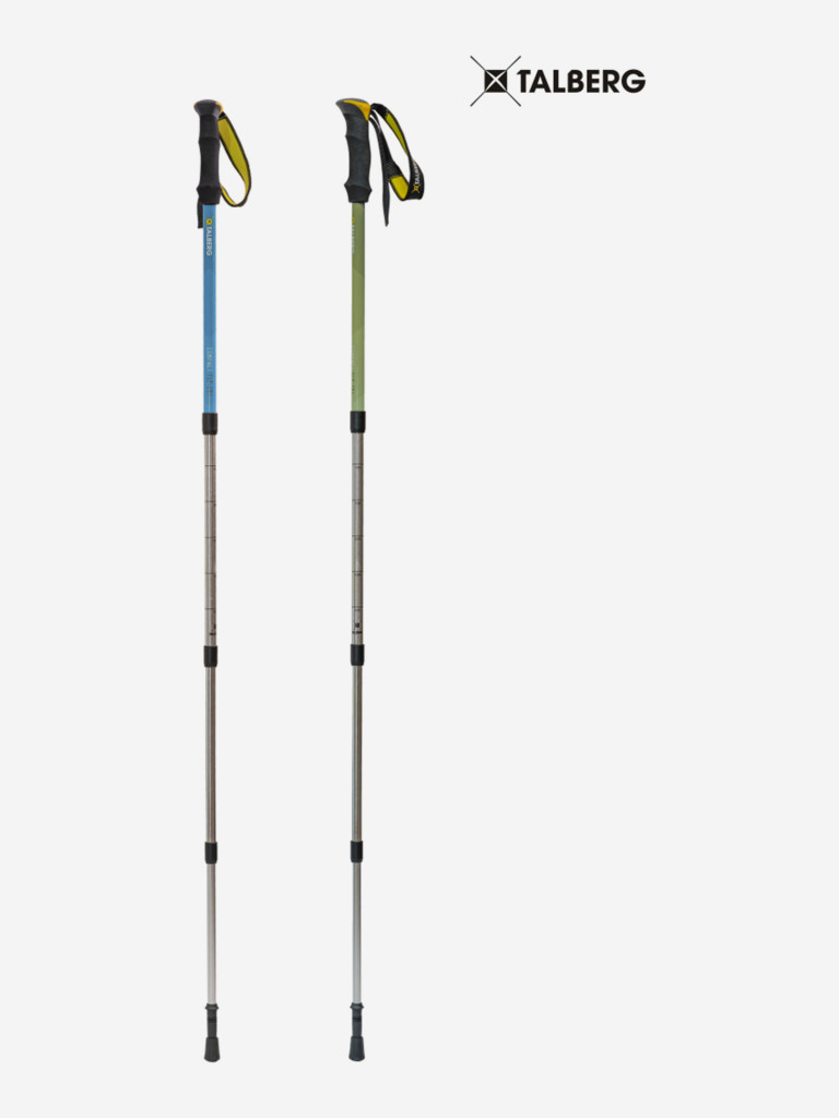 Палки треккинговые COMPACT POLE, зеленый