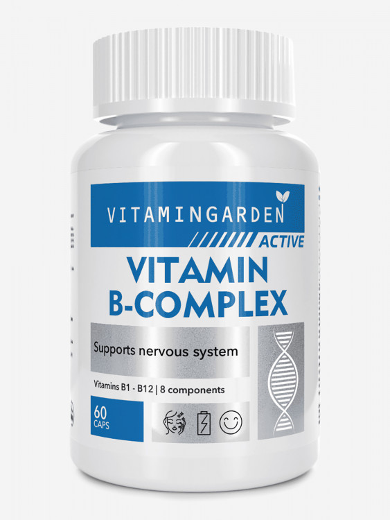 Витамины группы В VITAMIN GARDEN ACTIVE, 60 капсул