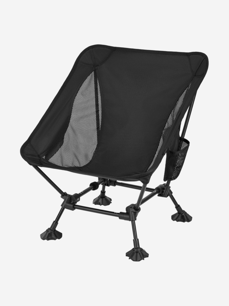 Кресло складное 2405 ULTRALIGHT SQUARE LOW CHAIR, черный