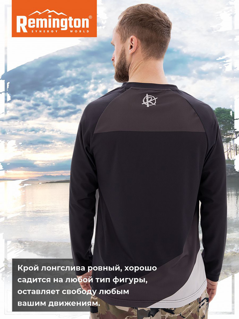 Футболка Remington Fishing Black