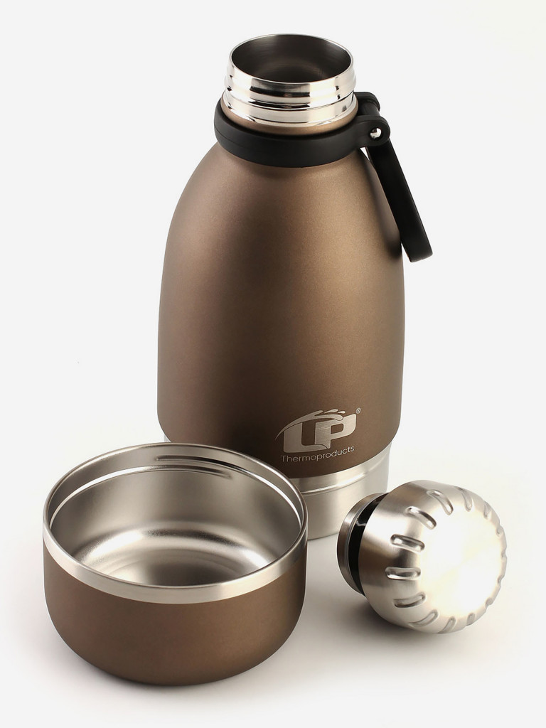 Термос LP Thermoproducts Prestige 1 л, коричневый