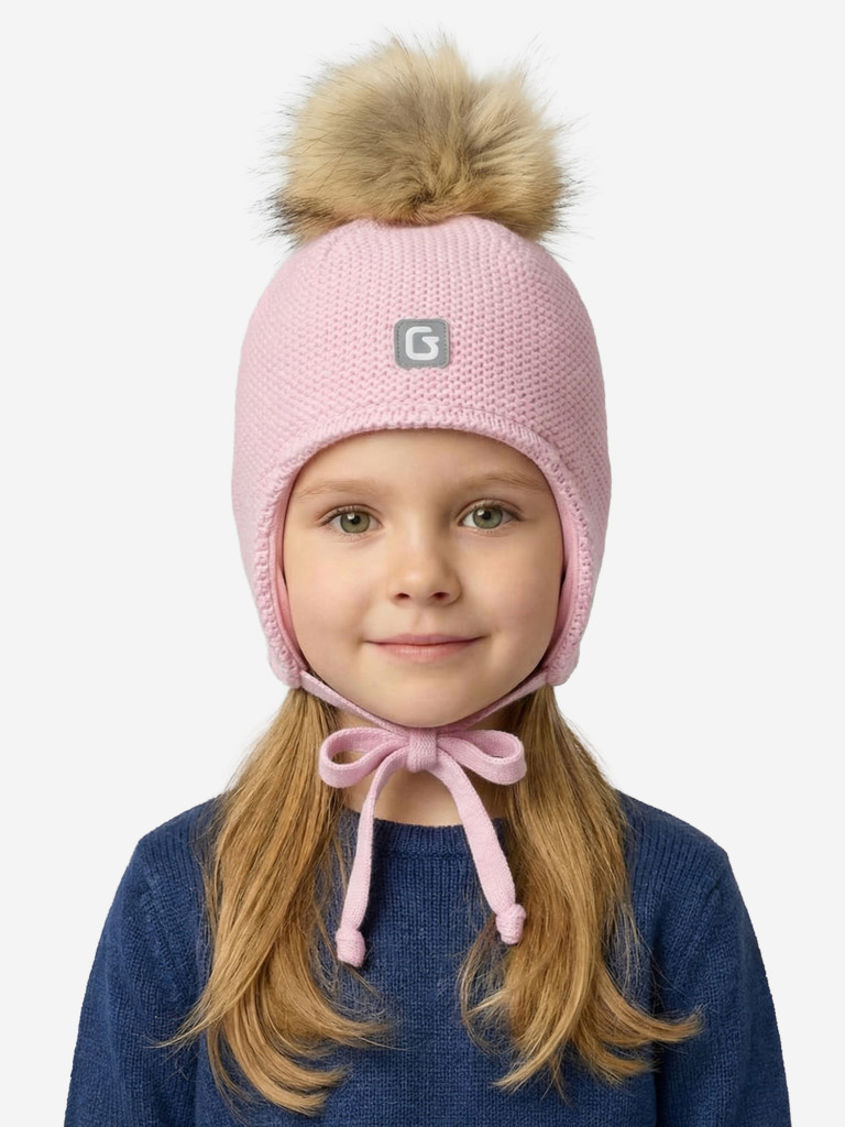 Шапка для девочки GUSTI GW25AC1231G-PINK