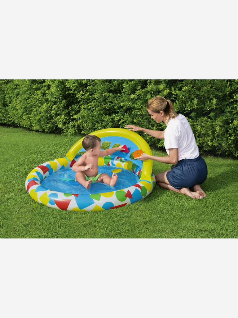 Детский бассейн BestWay 52378 "Splash & Learn" (120х117х46см)