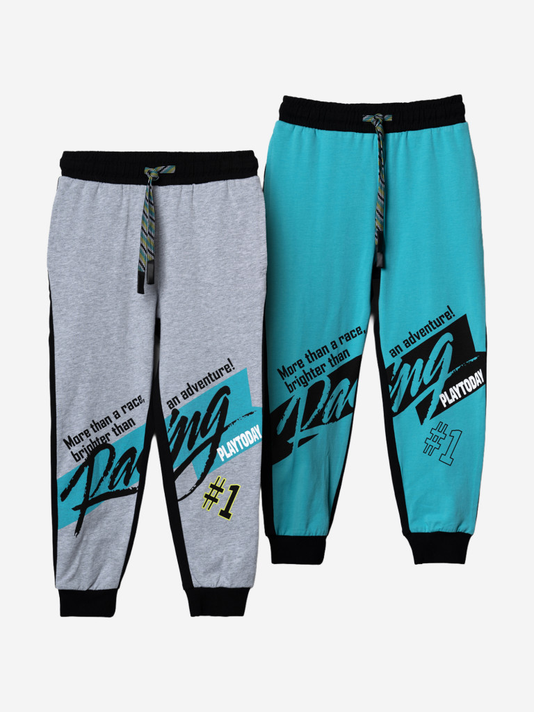 Брюки для мальчиков, 2 пары в комплекте PlayToday