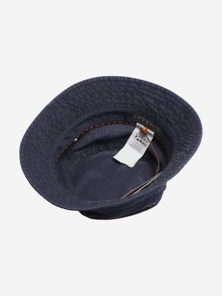 Панама STETSON 1811101 BUCKET DELAVE (синий)