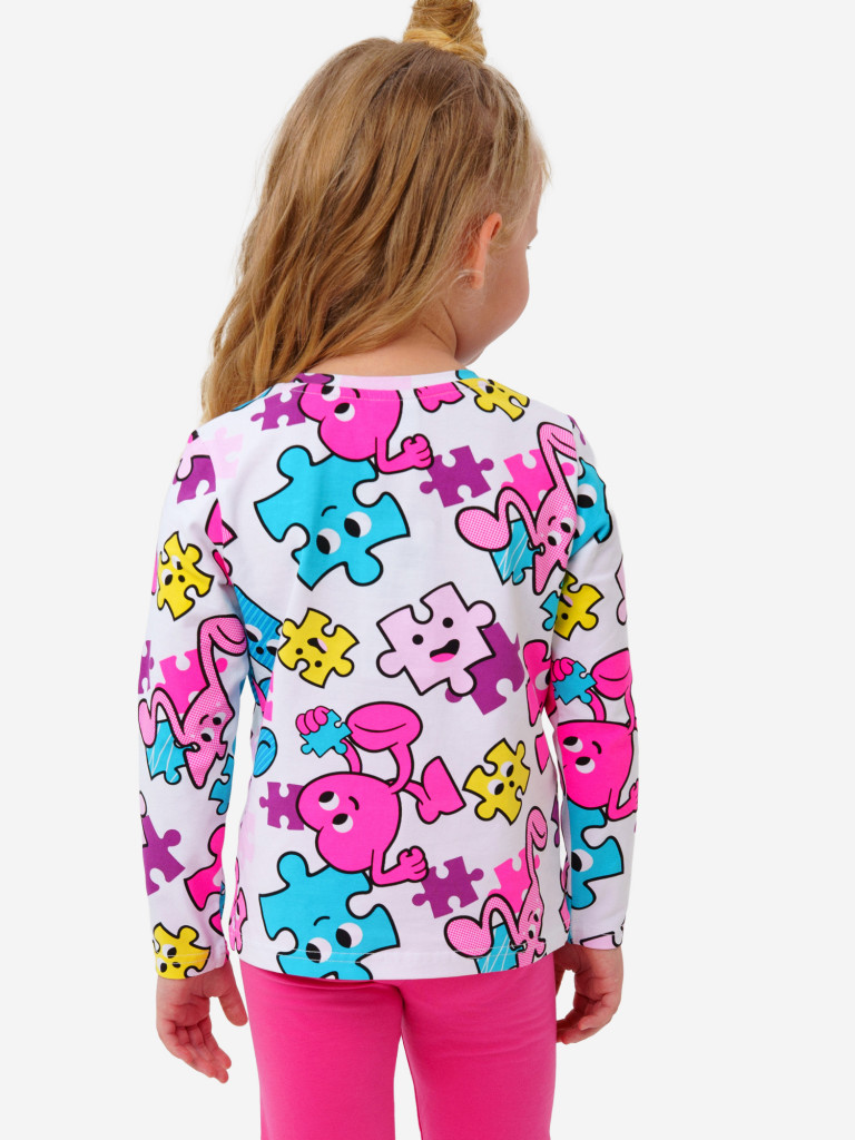 Лонгслив для девочки PlayToday