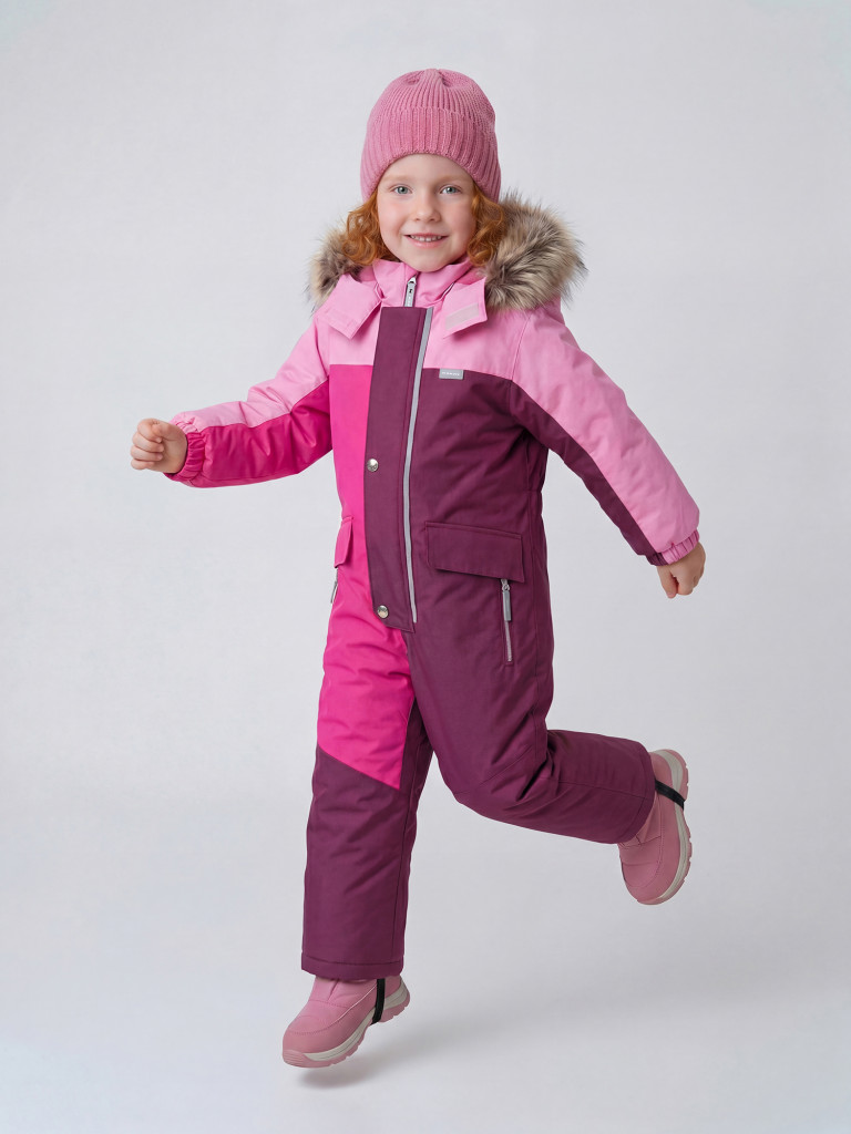 Комбинезон утепленный для девочек Kerry Trio