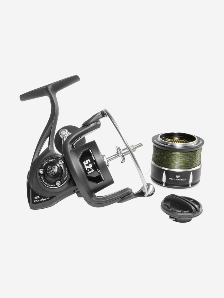 Катушка безынерционная Volzhanka Pro Sport 5004 (10+1 подш) 0,310мм/310м