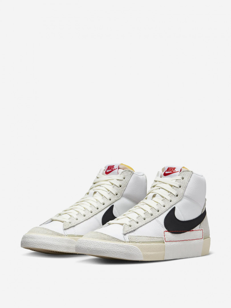 фото Кеды мужские nike blazer mid pro club, бежевый