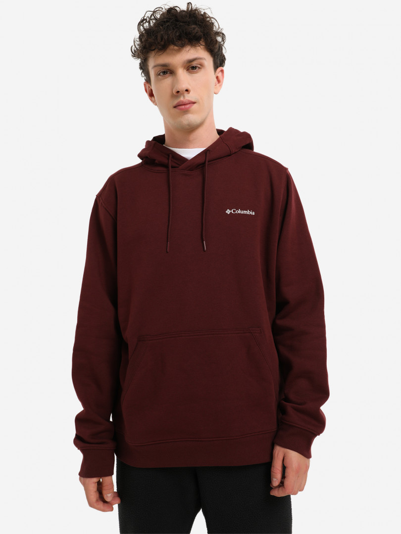 фото Худи мужская columbia csc basic logo ii hoodie, красный