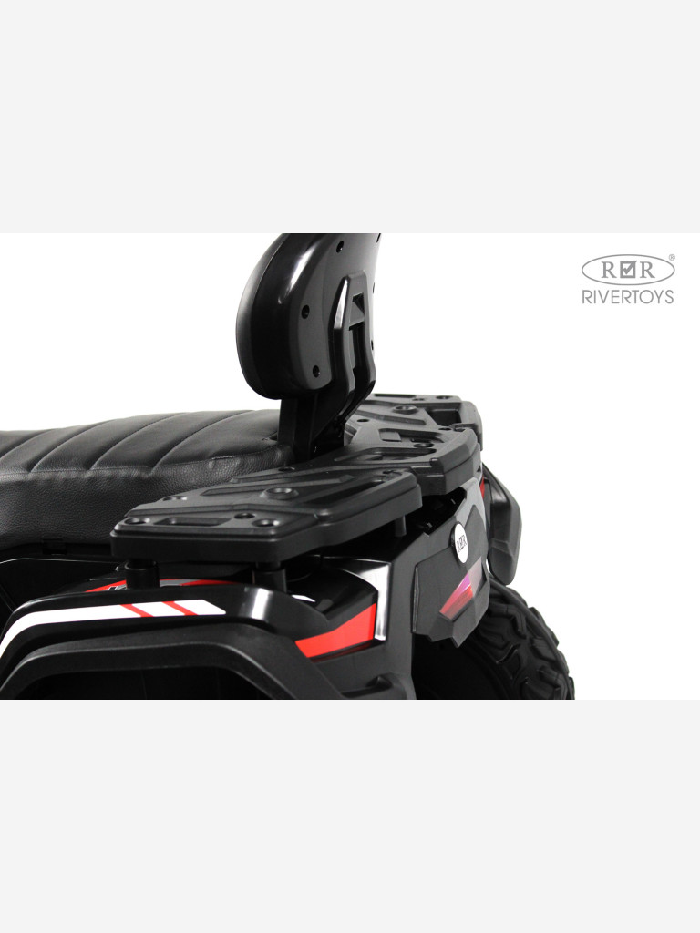Детский электроквадроцикл RIVERTOYS T001TT 4WD черный