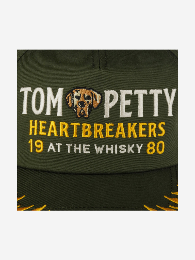 Бейсболка AMERICAN NEEDLE 24002A-TPETTY Tom Petty Club Captain (оливковый)