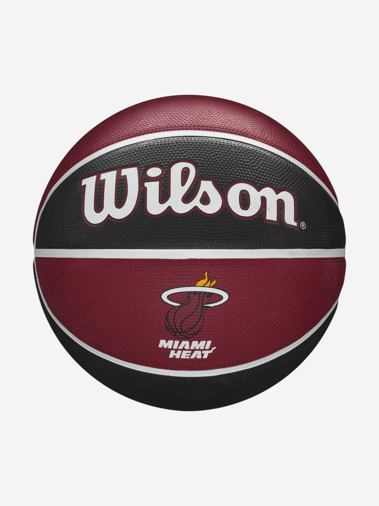 Мяч баскетбольный Wilson NBA Team Tribute Mia Heat красный цвет — купить за  2449 руб. со скидкой 30 %, отзывы в интернет-магазине Спортмастер