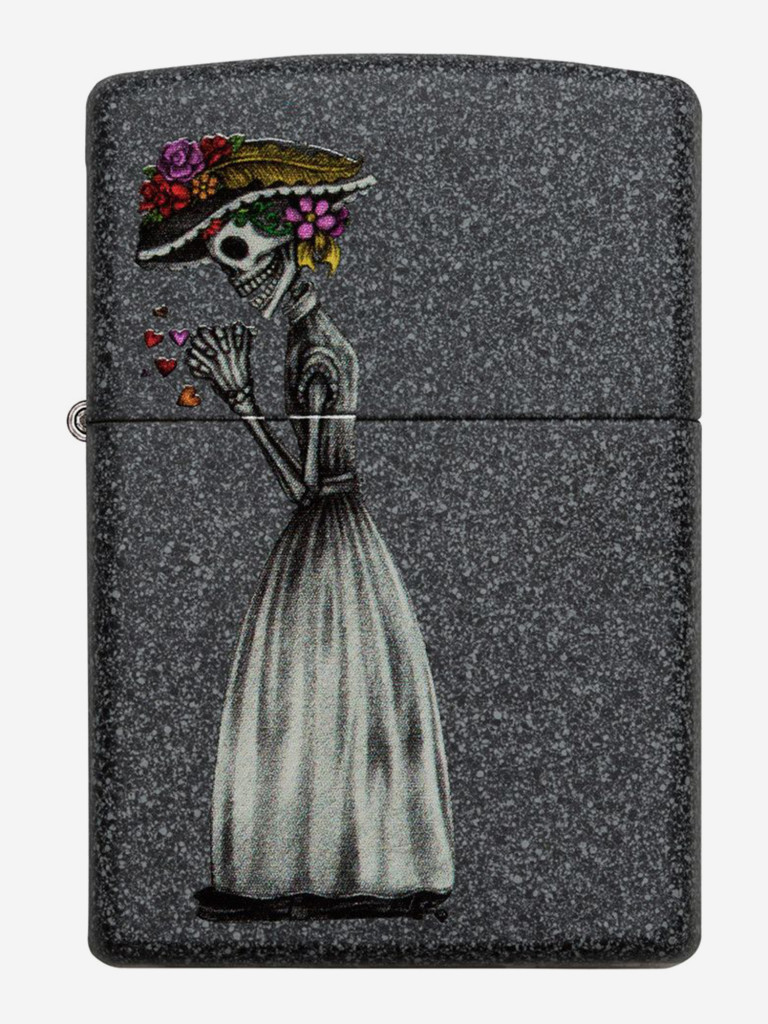 Подарочный набор ZIPPO из двух ветрозащитных зажигалок Zippo 28987 Iron Stone Couple
