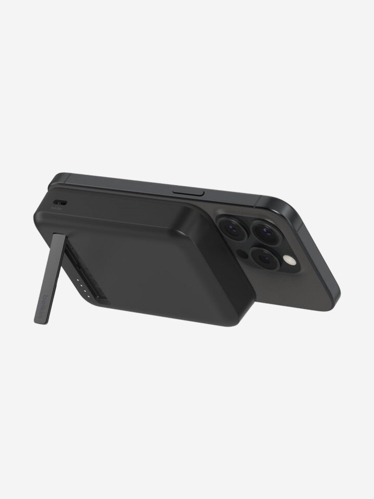 Внешний аккумулятор Belkin BoostСharge Pro Magnetic Power Bank 10000mAh USB-C Qi2 15W с подставкой.