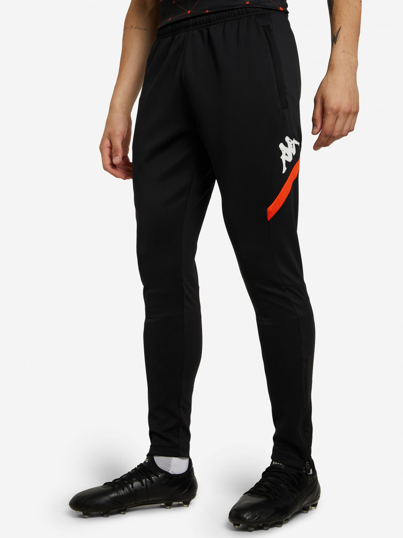 фото Брюки игровые мужские kappa, черный