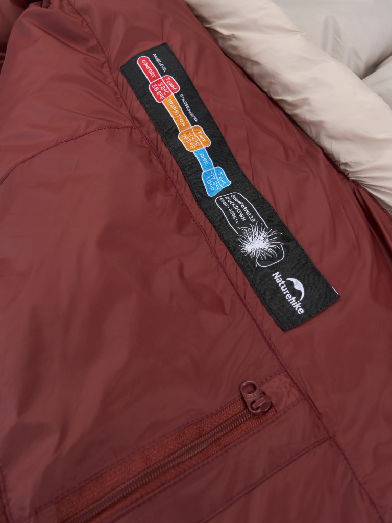Спальный мешок Naturehike Snow Petrel Mummy Down -9