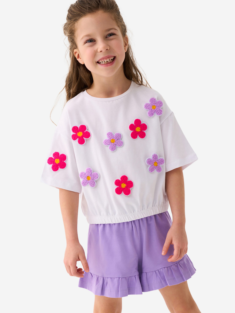 Футболка для девочки PlayToday