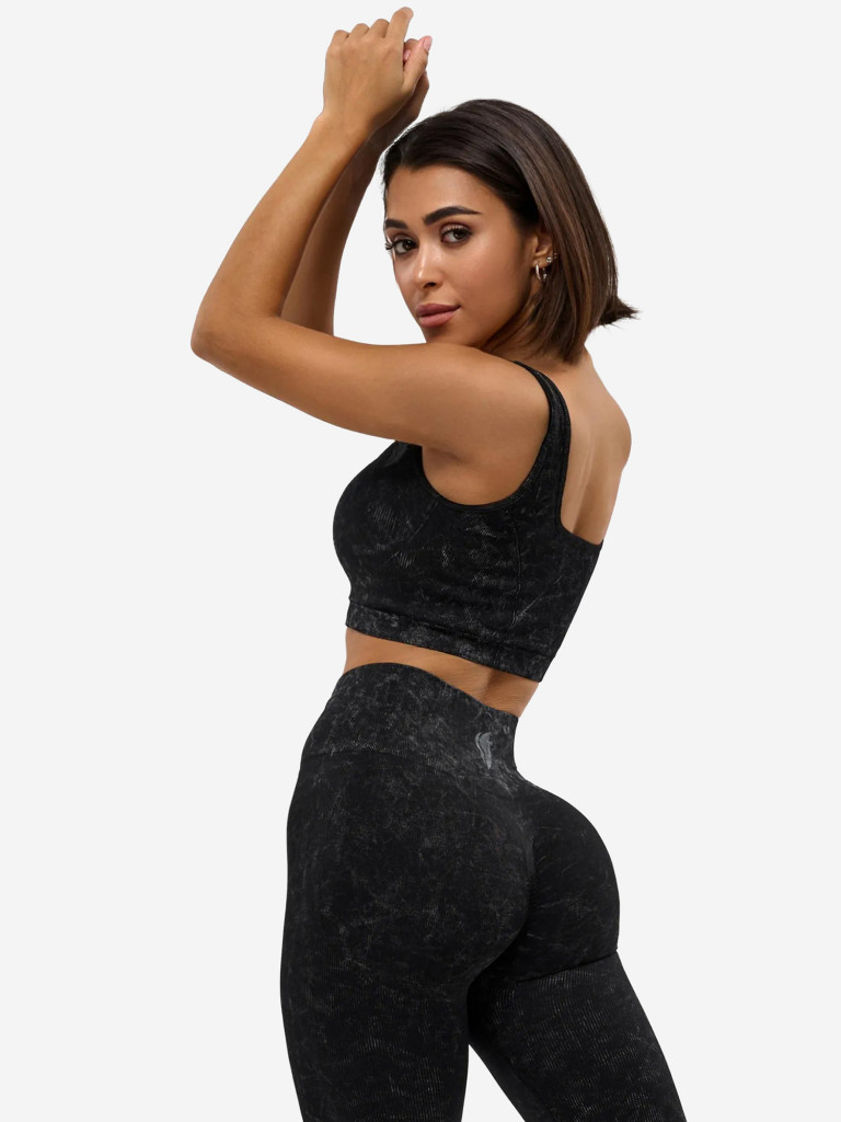 Спортивный топ Bona Fide Marble Top "Black"