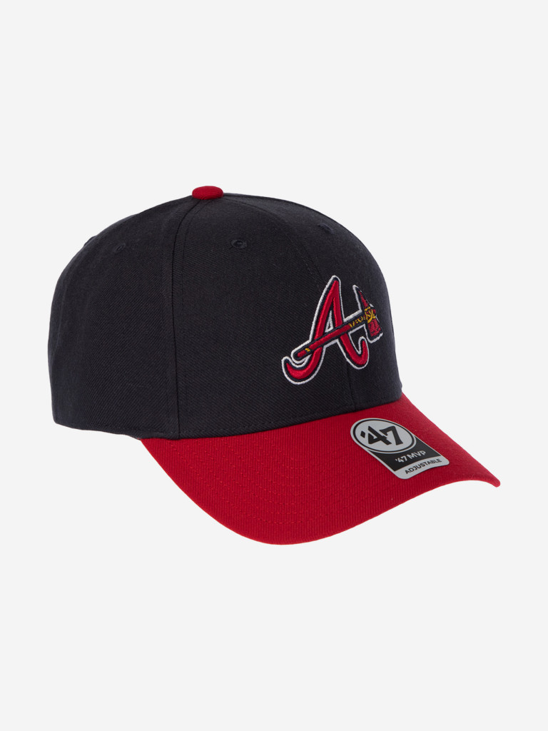 Бейсболка 47 BRAND B-MVPTT01WBV-NY Atlanta Braves MLB (синий)