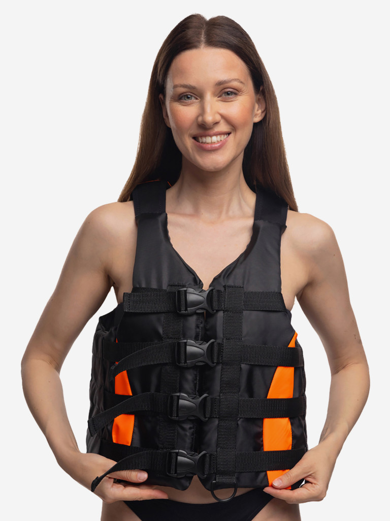 Спасательный жилет оранжевый hikeXp Universal Black\Orange