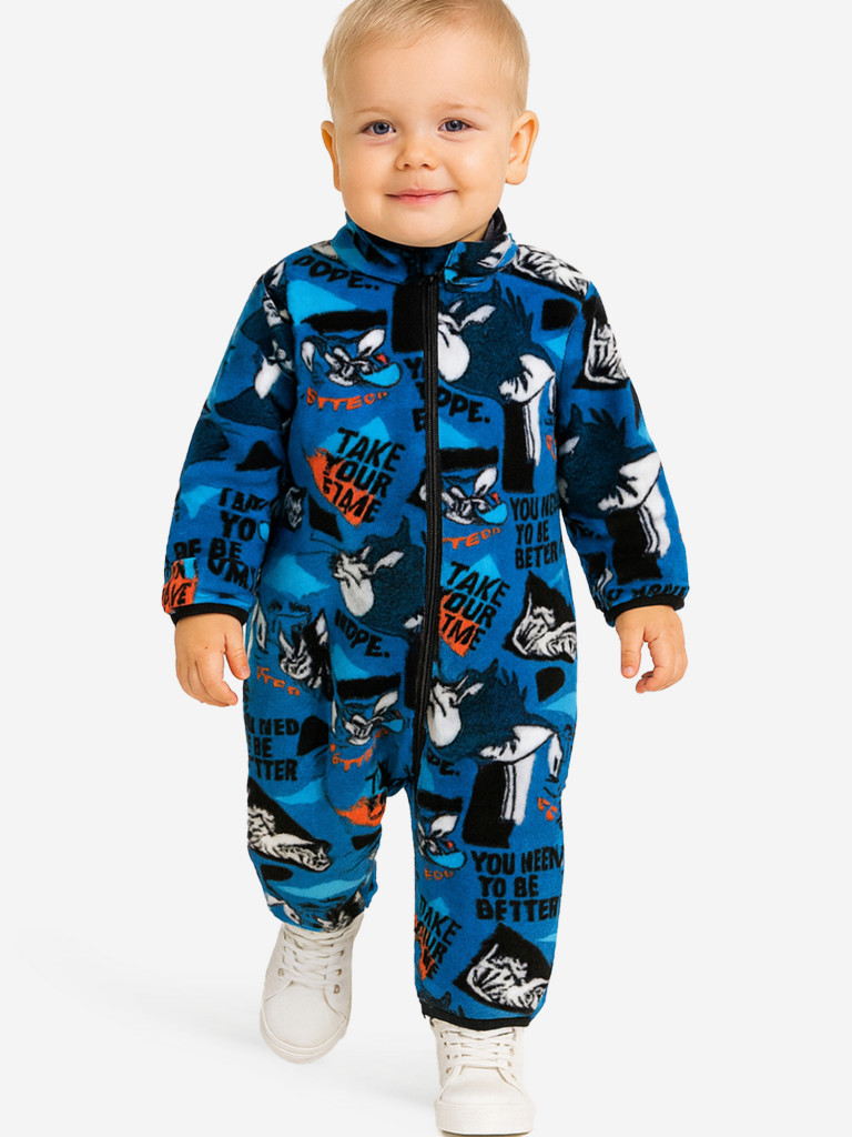 Комбинезон флисовый для мальчиков PlayToday