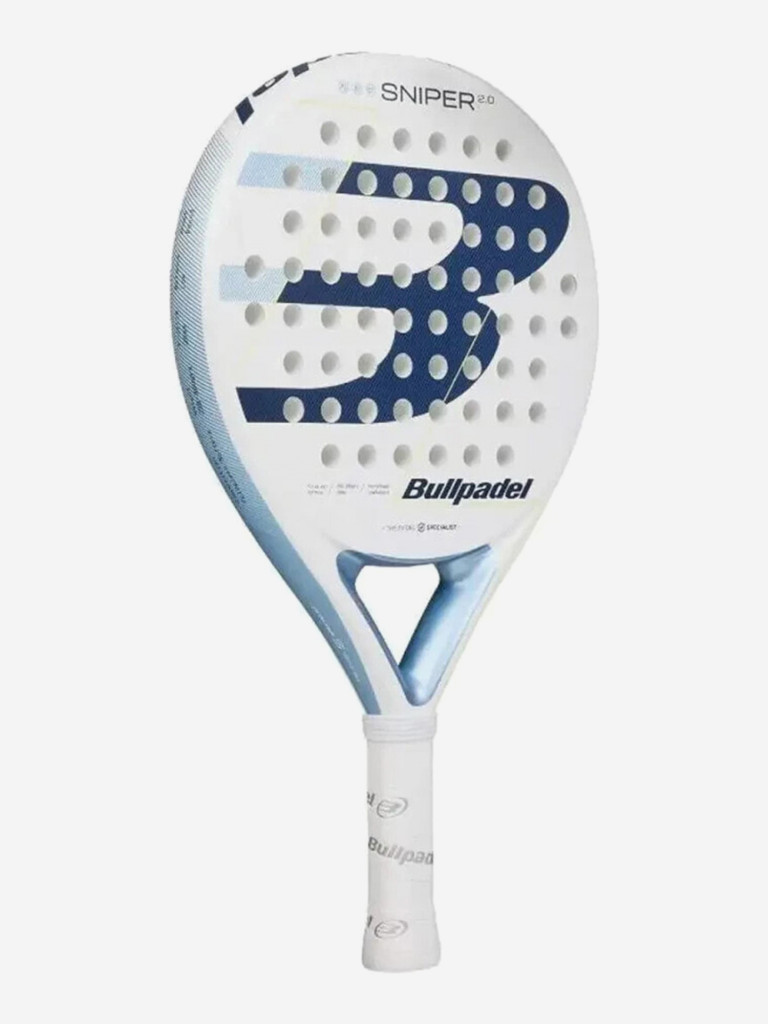 Ракетка для падела Bullpadel Sniper 2.0 White 2026 Woman