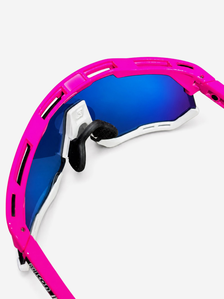 Очки спортивные Scicon AeroShade XL оправа Pink Fluo линза SCNPP Multimirror Blue + Pink