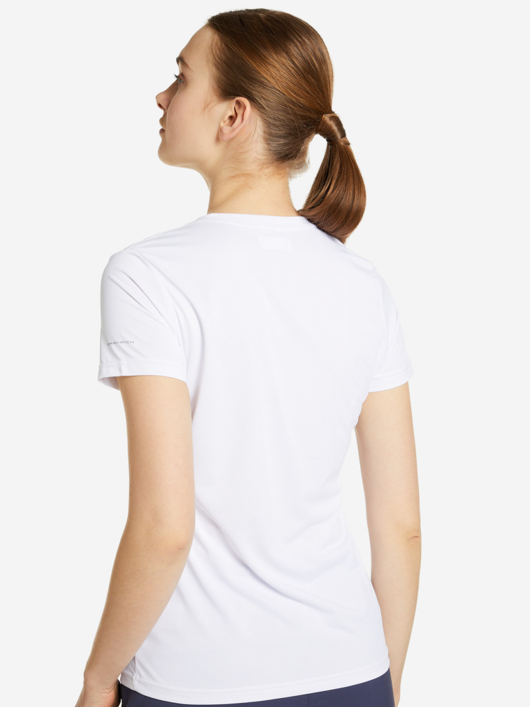 Футболка женская Columbia Hike SS V Neck