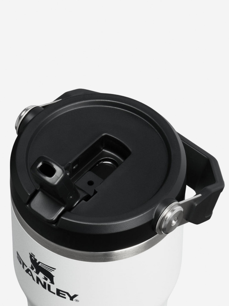 Термокружка STANLEY Iceflow2.0 0,59L (10-13318-0005) белая с черным, шт