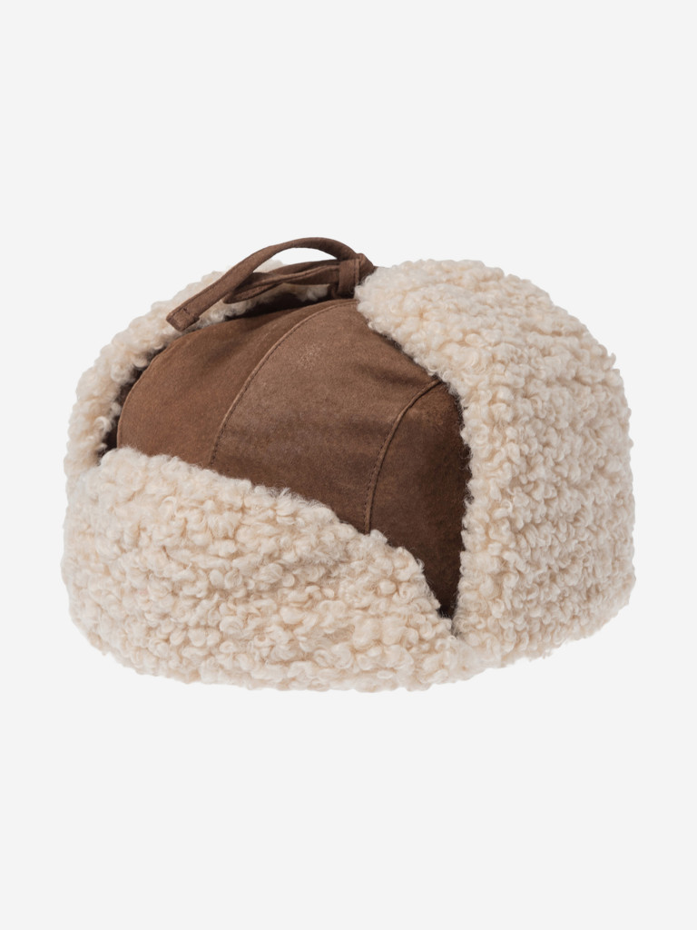 Шапка ушанка STETSON 9297105 BOMBER CAP WAXED PIGSKIN