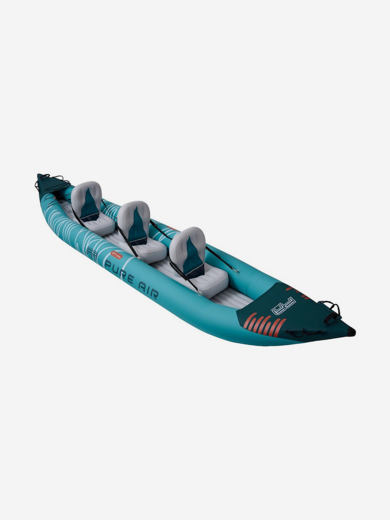 Надувная байдарка Kayak Glider-475 475x83х42см,3 весла, 3 сиденья, киль, до 230кг, уп.1