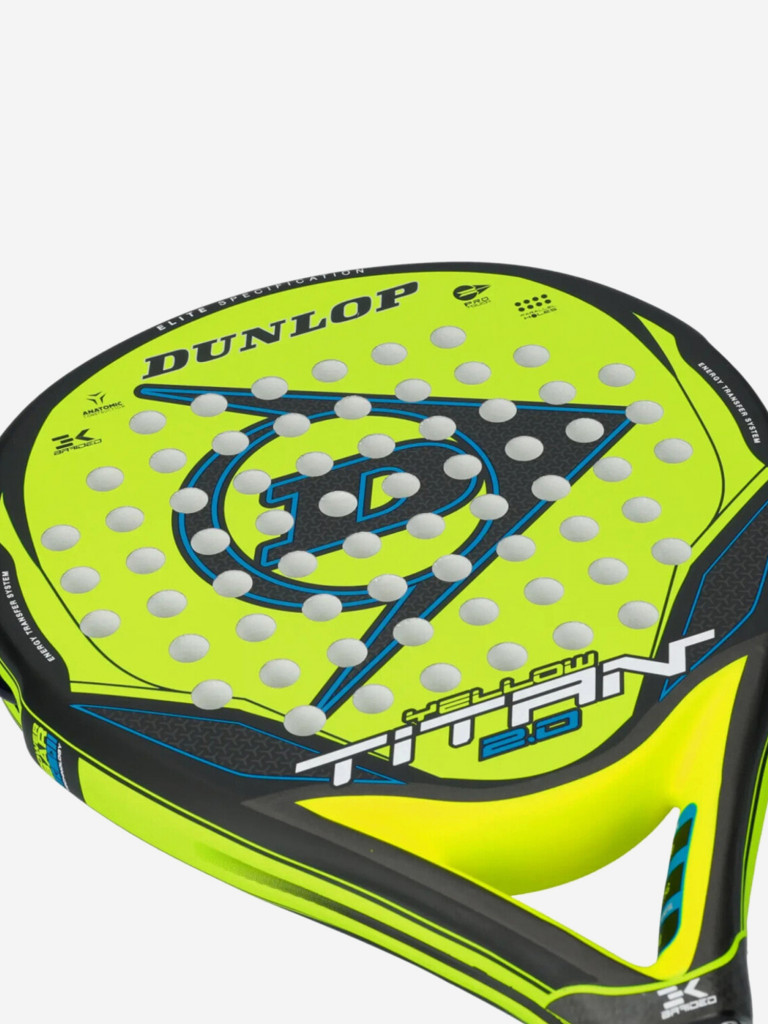 Ракетка для падела Dunlop Titan 2.0 Yellow Blue
