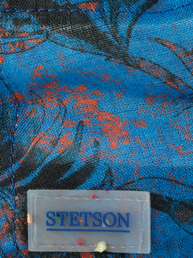 Панама STETSON 1813909 BUCKET ORGANIC LINEN SUSTAINABLE (синий)