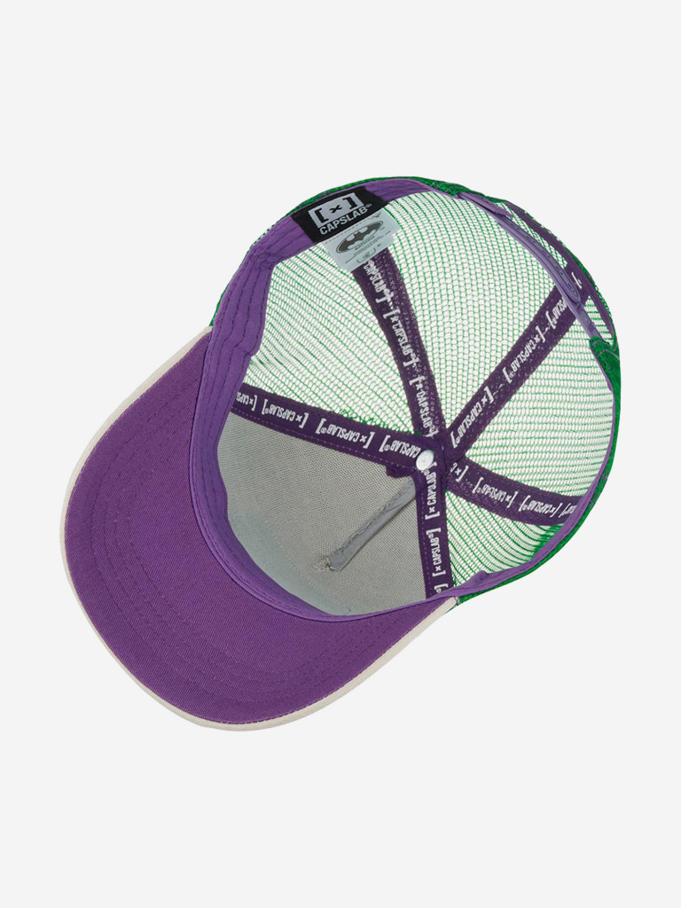 Бейсболка с сеточкой CAPSLAB CL/DC5/1/CAS/JOK2 DC Comics Joker (белый)