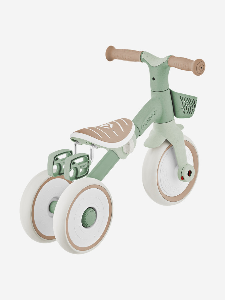 Трехколесный велосипед-беговел Globber LEARNING TRIKE 2в1 PLUS ECOLOGIC