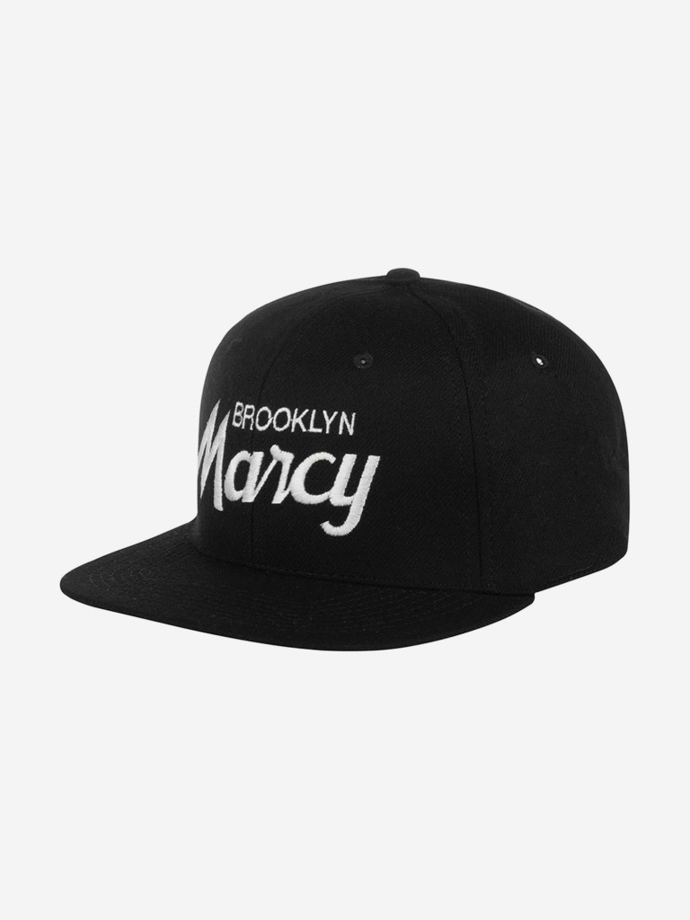 Бейсболка с прямым козырьком HOOD 100-MWL001-NY015-BK Marcy, NY (черный)