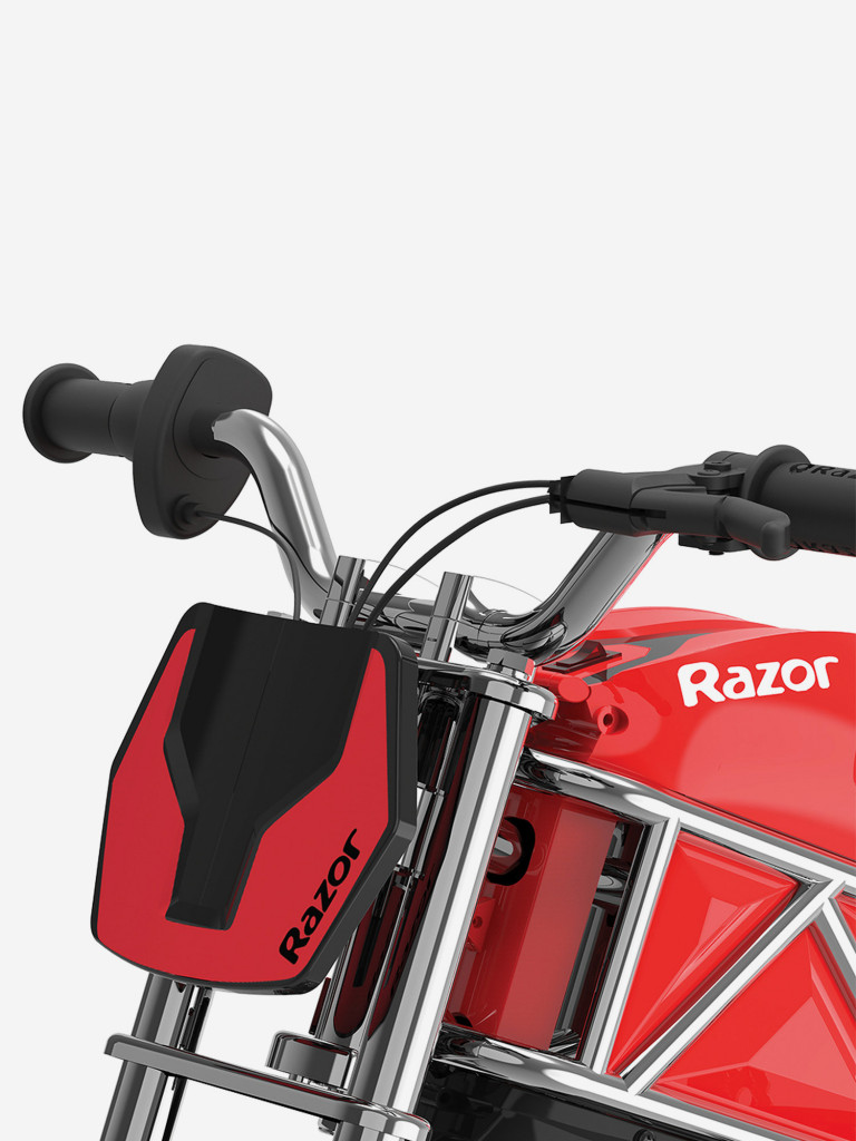 Электромотоцикл спортивный для детей и подростков Razor RSF350 - Красный