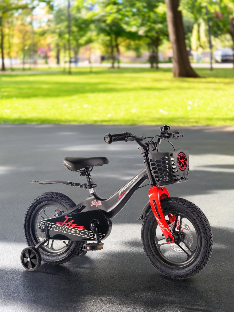 Велосипед для мальчиков Maxiscoo Jazz Pro 14 Черный