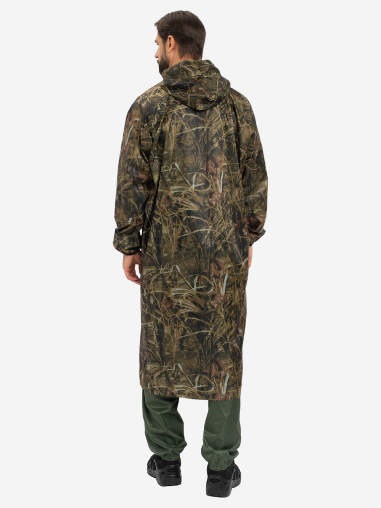 Плащ мужской Huntsman ВВЗ для рыбалки и охоты, ткань таффета PVC 20000 мм вод.ст.