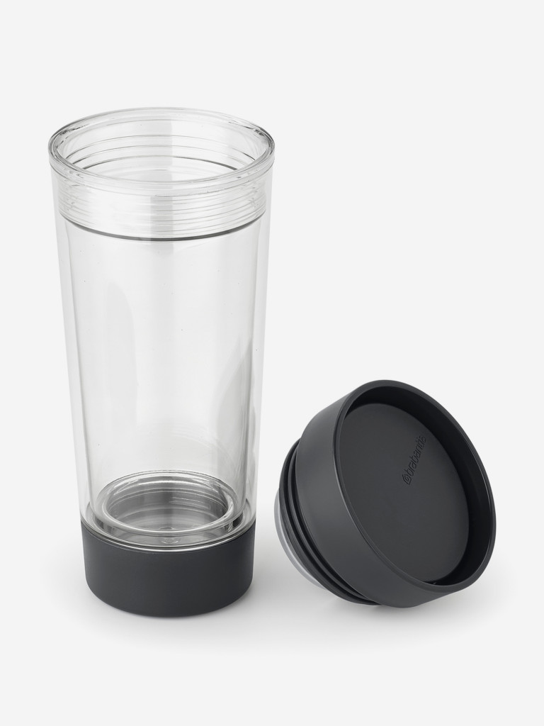 Термокружка Brabantia "Make&Take" 360мл темно-серая 228766