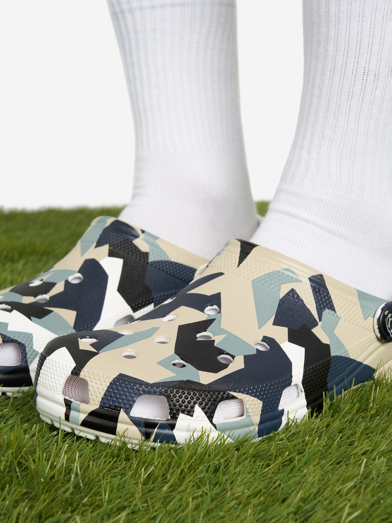 Сабо мужские Crocs Geo Camo