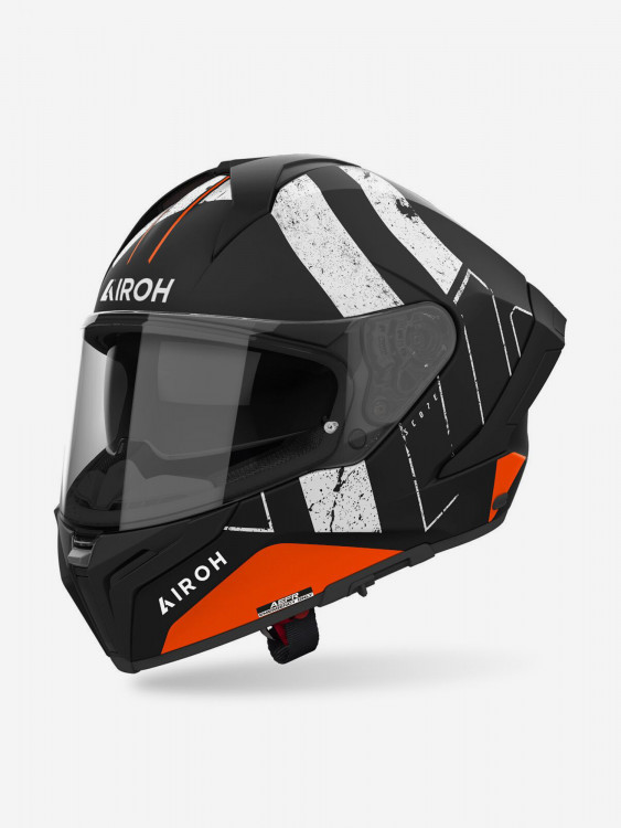 Мотошлем Интеграл Airoh MATRYX SCOPE Orange Matt