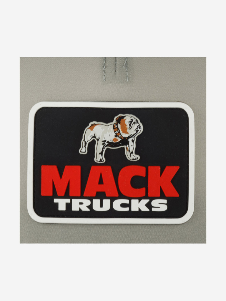 Бейсболка с сеточкой AMERICAN NEEDLE 23004A-MACKT Mack Trucks Super Tech Valin (серый)