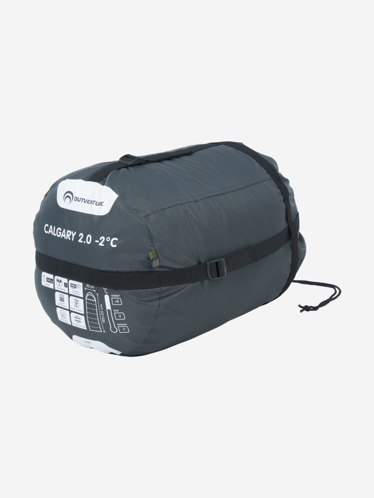 Спальный мешок Outventure Calgary -2 левосторонний
