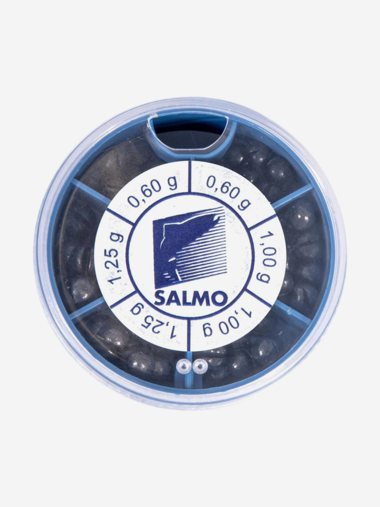 Набор грузил для поплавочной ловли крупная дробь Salmo дробинка 70г, 10 комплектов