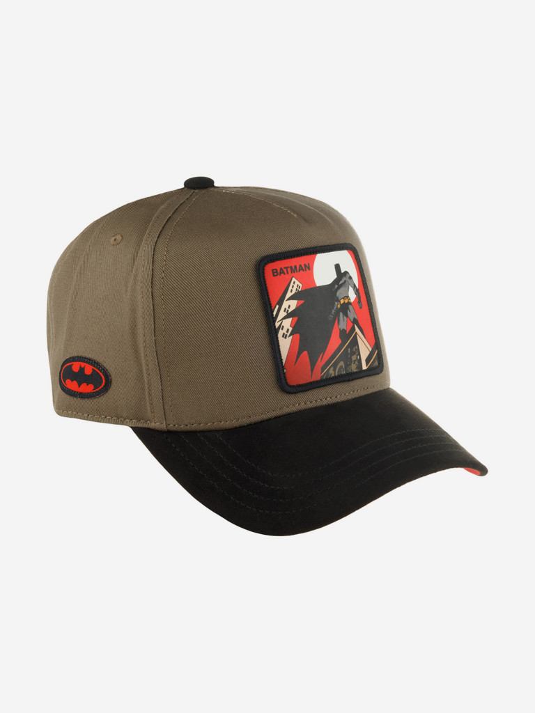 Бейсболка CAPSLAB CL/DC7/1/CT/KNI DC Comics Batman (оливковый)