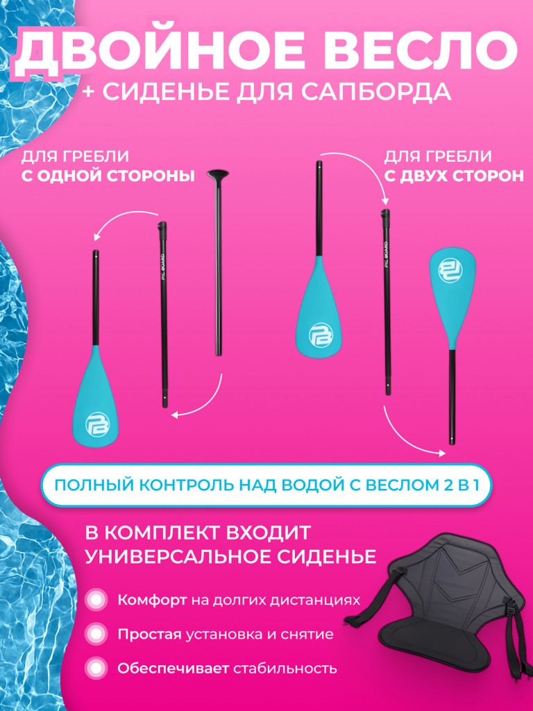 Туринговый двухслойный сапборд CAMOUFLAGE 11'0"